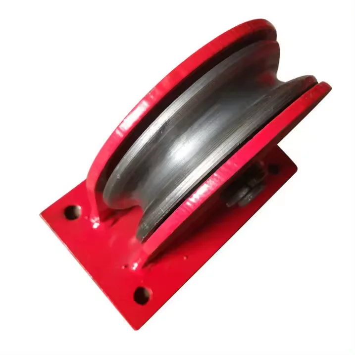 Accessories crane sheave steel wire rope bearing steel pulley