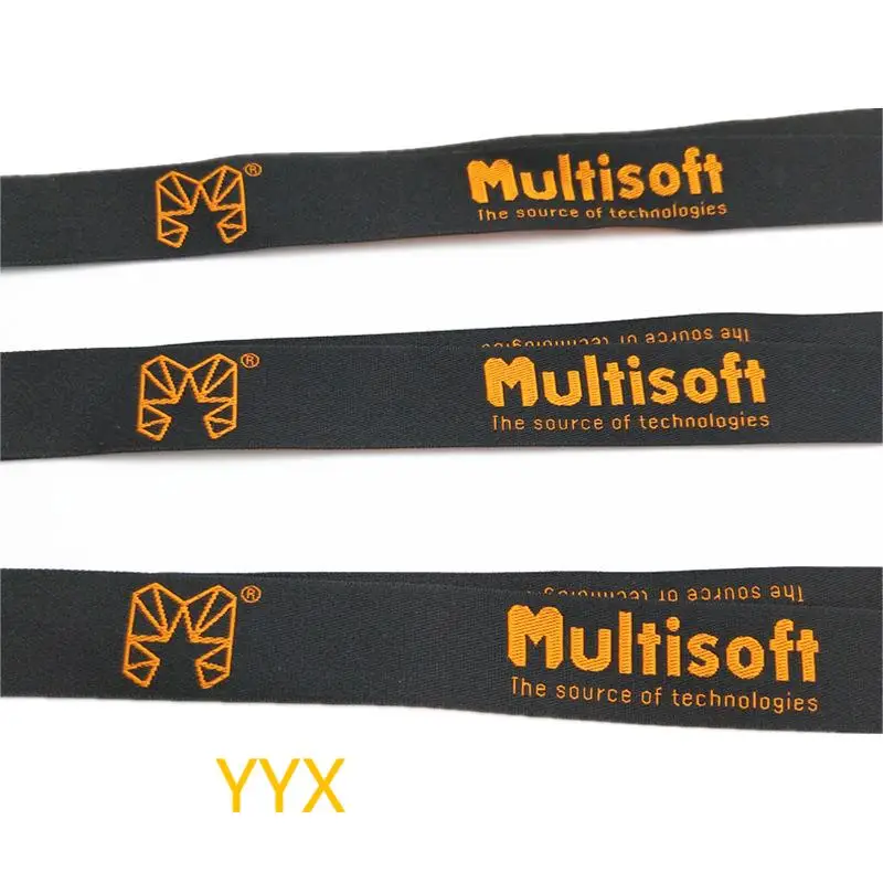 YYX Manufacturers Supply Jacquard Braided Mobile Phone Lanyard Dog Buckle Exhibition High-grade Certificate Lanyard