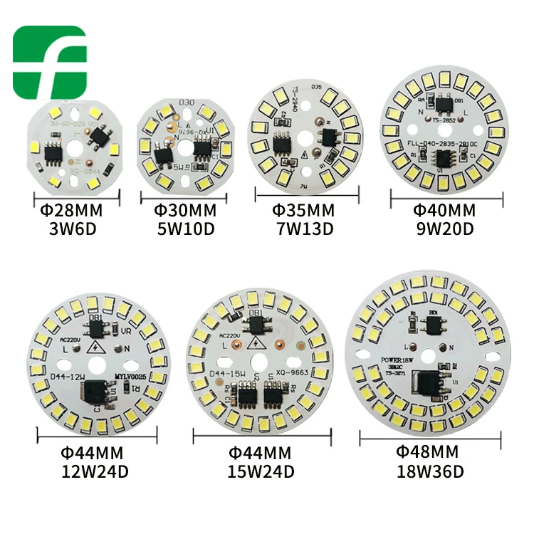 Good Quality High Power Aluminum LED PCB Circuit Board 12V MCPCB PCB Board Fr4 94V0 LED Lamp PCB