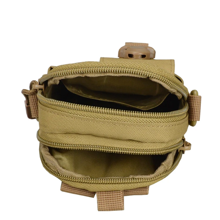 Wholesale Tactical Molle EDC Pouch bag Compact Multipurpose Utility Gadget Belt Waist Bag with Cell Phone Holster Holder