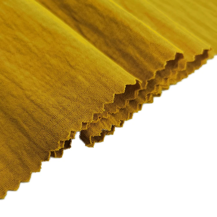 Muslim Clothing Fabric Woven Dobby Airflow Cey Plain Dyed 100% Polyester Twill Effect Fabric