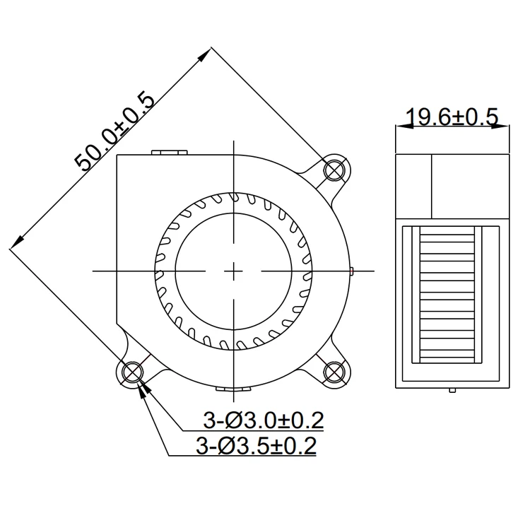 High Quality Chimney Fans dc 12volt 40x40x20 mm 4020 40mm cooling fan Chimney Fans For Industrial