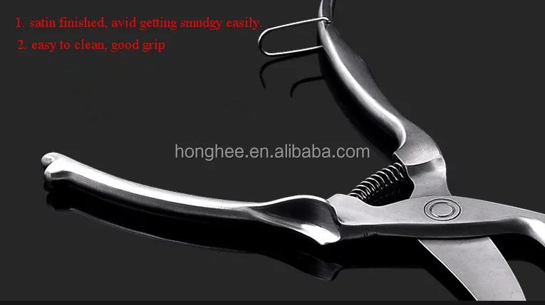 
Full Steel 10 Inch Poultry Scissors for Kitchen 