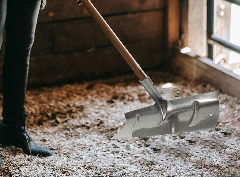 Manure Cleaning Rake Head Manure Shovel Scraper Livestock Manure Cleaning Tools