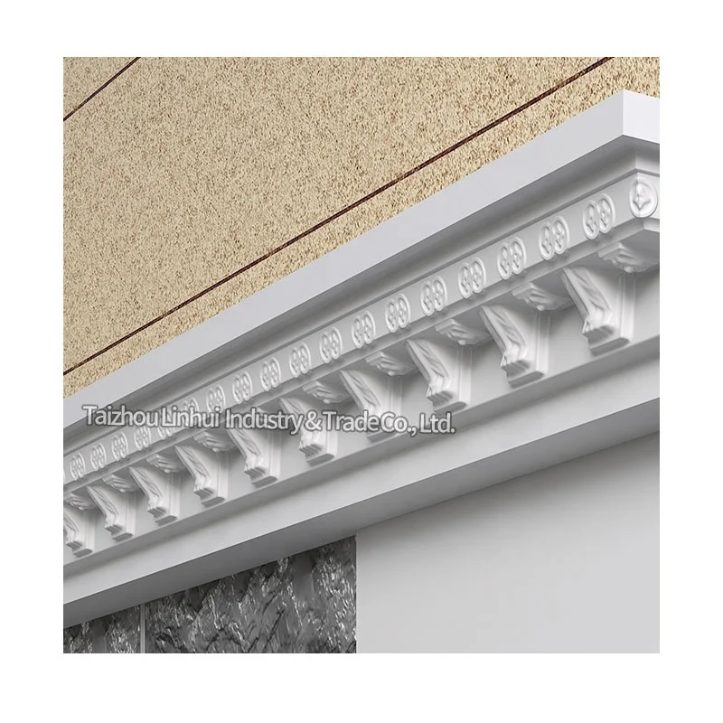 Cheapest cement casting concrete eaves molds for cornice molding house building Line mouldings outside Exterior Wall roof moulds