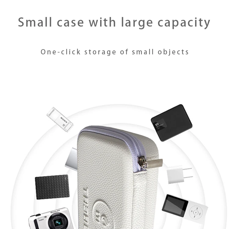 
Universal Cable Organizer Electronics Accessories Hard EVA Travel Case USB Drive Protection Case 