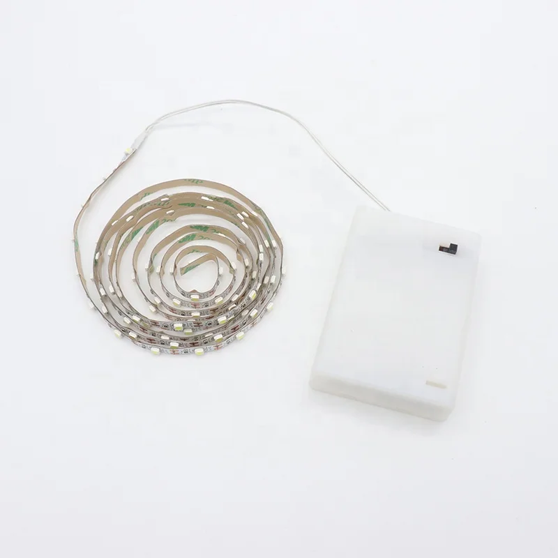 Аккумуляторная Светодиодная лента 0 5 м 1 метр 60 светодиодов/м В 2835SMD /3528SMD IP33 мм ширина с 3 * AA аккумуляторной батареи портативный