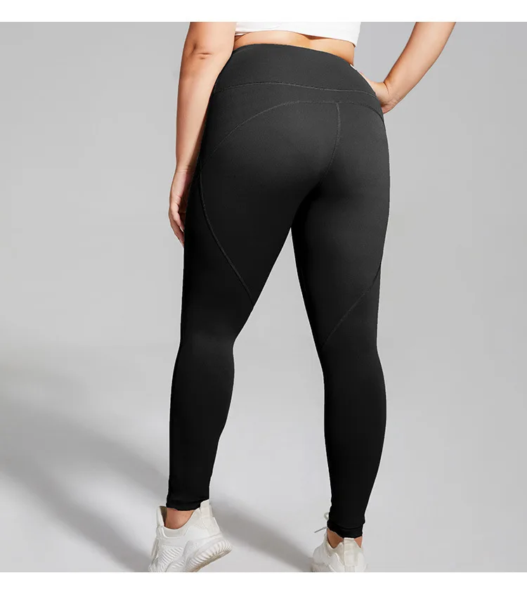 3XL Plus Size Gym Fitness Pants Big Size High Quality Running Yoga Pants 4XL Workout Clothes for Women