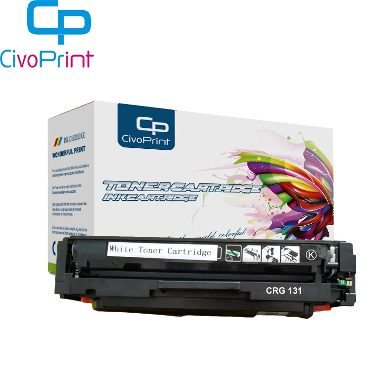 Белый тонер-картридж Civoprint высокой плотности CRG 131 CRG131 белый совместимый с imageCLASS MF8280Cw MF624Cw MF628Cw 