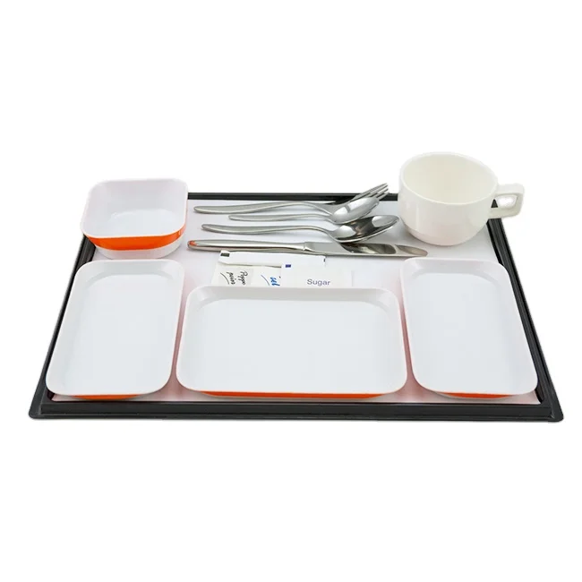 Wholesale White Melamine Airlines Dinner Plate