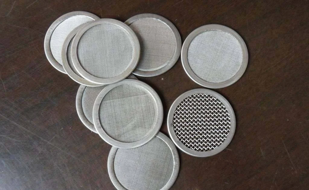 AISI304 316L Stainless Steel Pleated Extruder Filter Discs For Valve