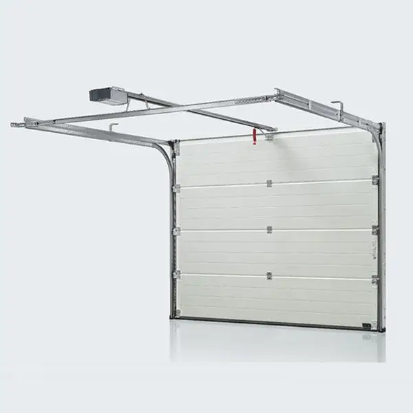Automatic Lift Overhead Sectional Doors Pedestrian Double Car Garage Gates Residential