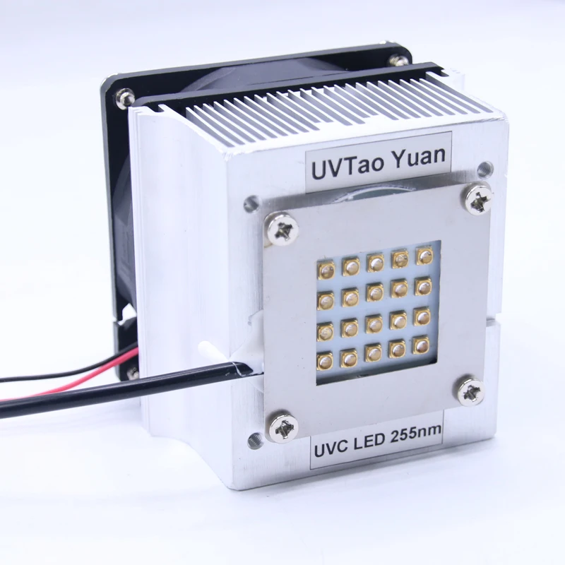 Кварцевые линзы 60 градусов светодиодов SMD3939 UVC светодиод массива модуль лампы 254nm 255nm 265nm импульсный диод 250nm глубокий УФ