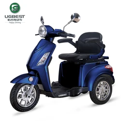 Heavy double seat e-mobility scooters for handicapped person for sale