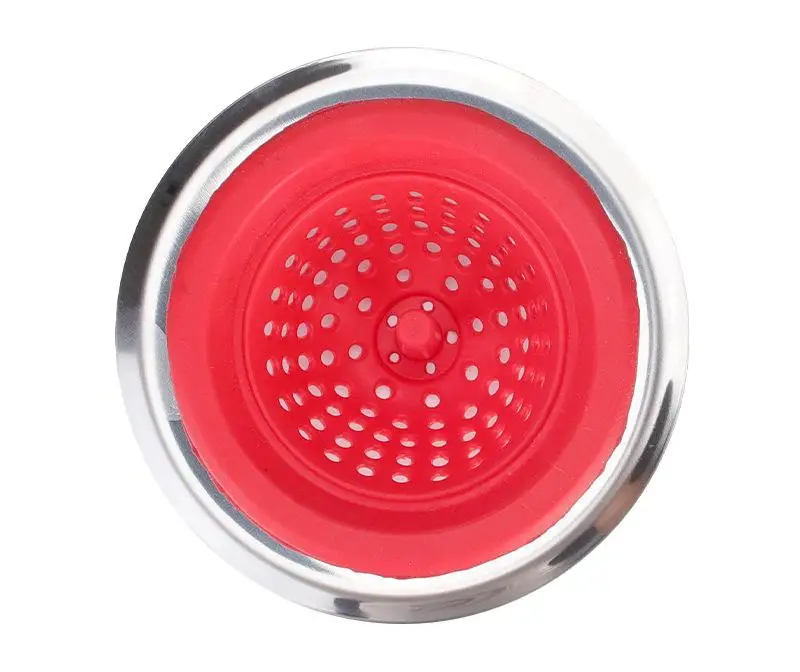 Floor Sink Strainer Basket Mesh Filter Drain Plug Cover Anti-blocking Strainer Residue Stopper Kitchen and Bathroom Tools