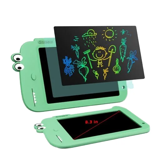 Enhanced Bright Luminous Magic Drawing Board - Durable Plastic LCD Writing Pad for Engaging Creative Playtime for Kids Aged 3+