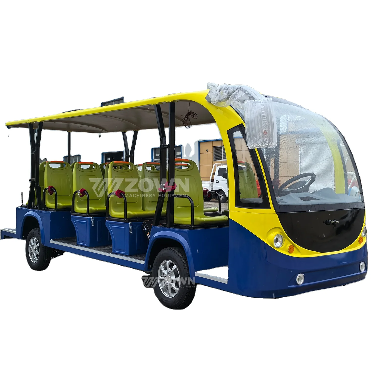 12 Seater Electric Bus Price Sightseeing Park Used Travel Vehicle City Transportation for Sale