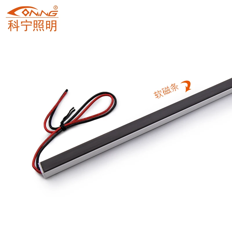 Wholesale High Quality 24v DC Magnetic Guide Rail Built-in Power Track LED Lighting System Connector for Jewelry Iron Display