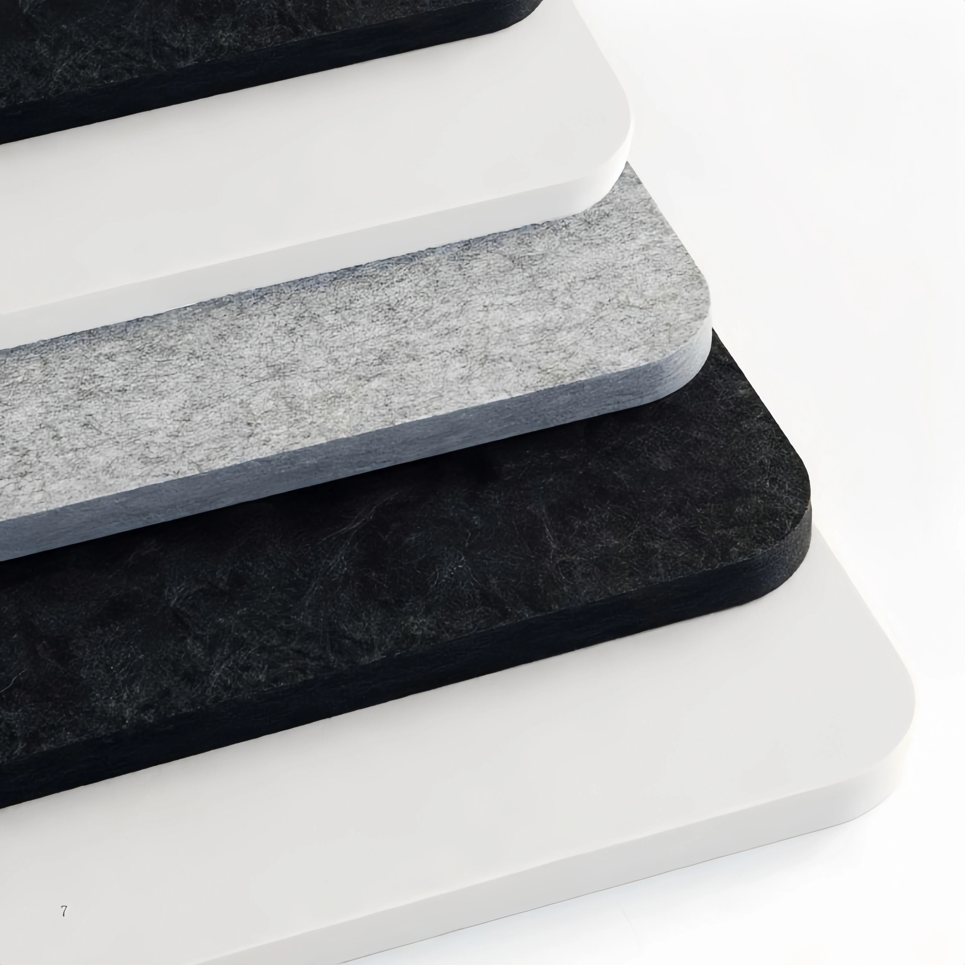 Diffuser Ceiling Sound Proof Insulation Materials Akustik 3D Polyester Fiber Panel for Livingroom Bedroom Commercial Shop