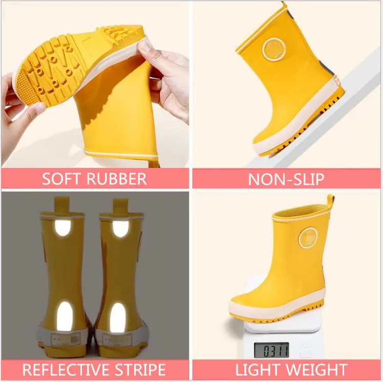 2020 детская непромокаемая обувь Водонепроницаемость фермы на талии; Оптовая продажа; Калоши; Резиновые сапоги