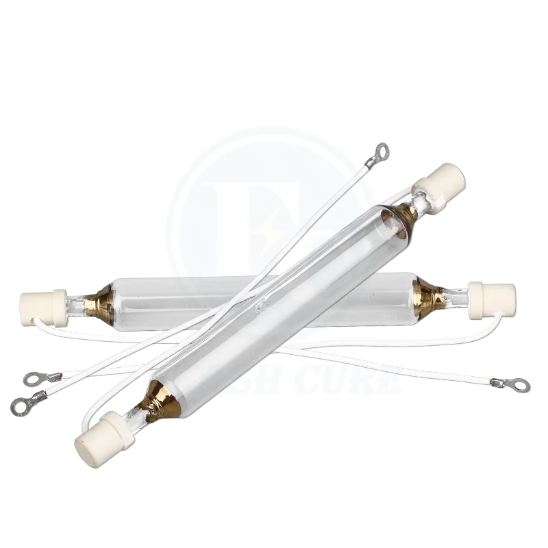 High Quality 365nm UV Curing Lamp Screen Printing Glass/Quartz/ Metal 220V/380V AC Power Supply Medical Application Quartz Tube