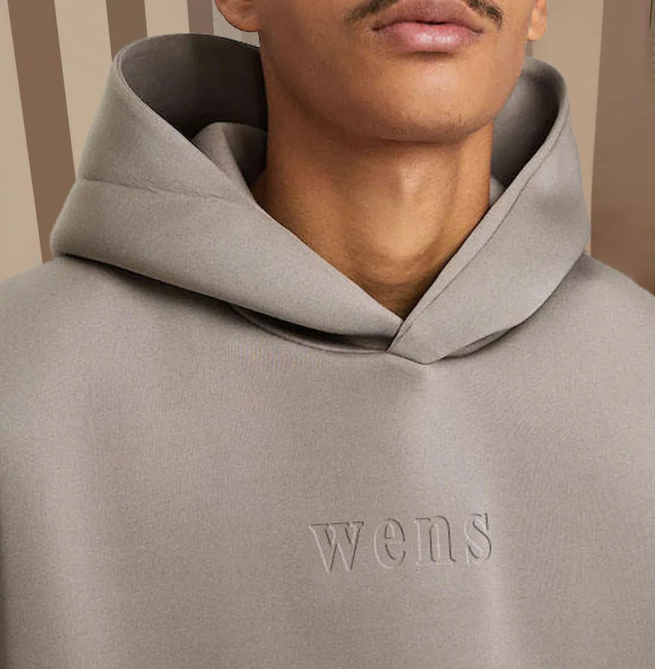 Мужской хлопковый пуловер из 100% флиса