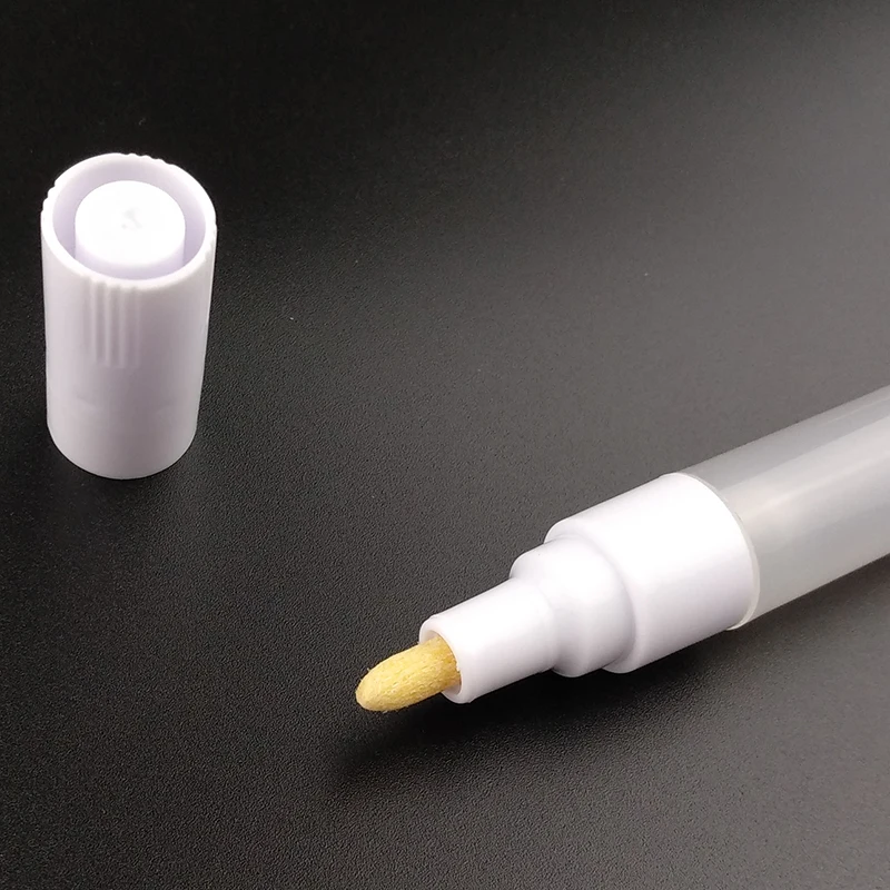 Clear Plastic Medium Tips 4.5mm Tip Watercolor Oil Acrylic Paints Marker Pen Empty Tube Ink Fountain Refill Pen