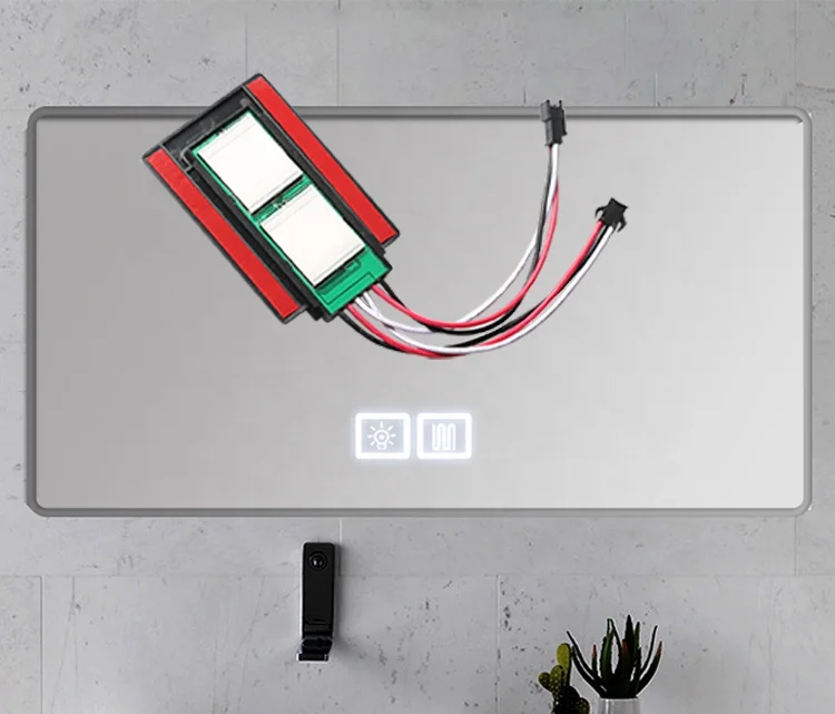 FICLUX Hotel Mirror Front Light 12V 5A Capacitive Touch On Off CCT Dimmable Sensor Antifog Switches
