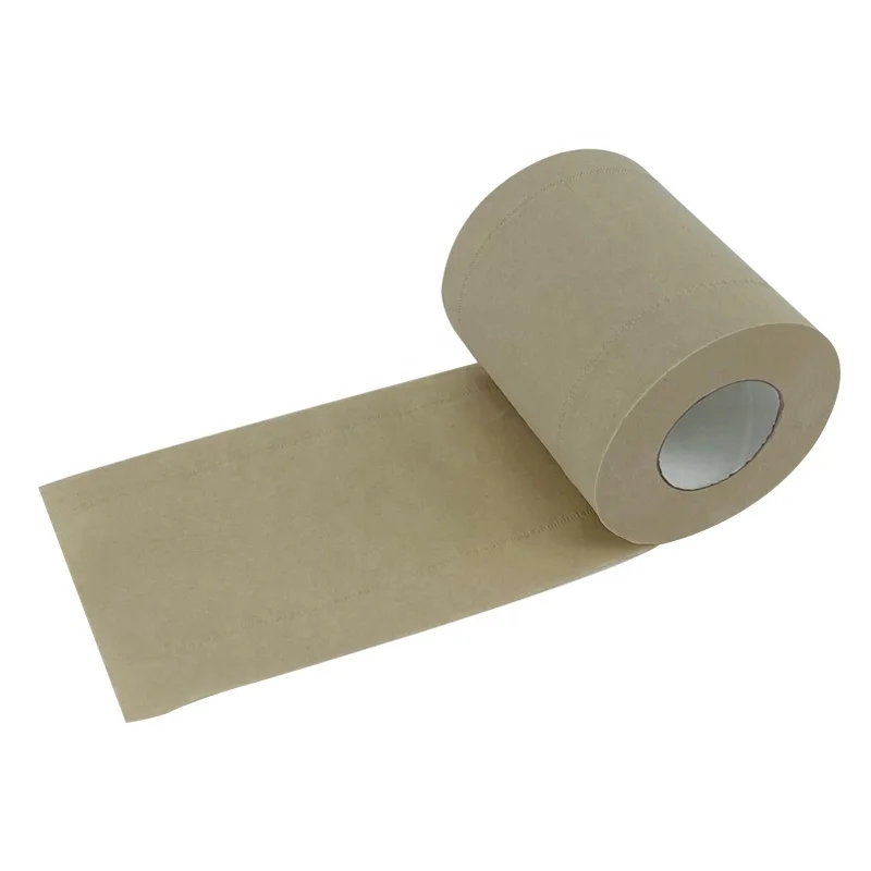 Bamboo Toilet Paper Wholesale Manufacturer Cheap Price Unbleached Bathroom Toilet Tissue Paper