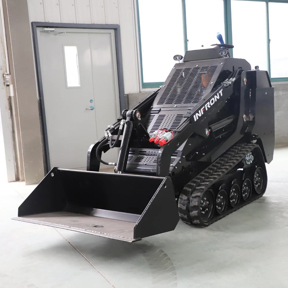 V1000 dingo skidsteer погрузчик гусеничный фронтальный 450 кг 1 5 тонны фронтальные погрузчики с 4 в ковш