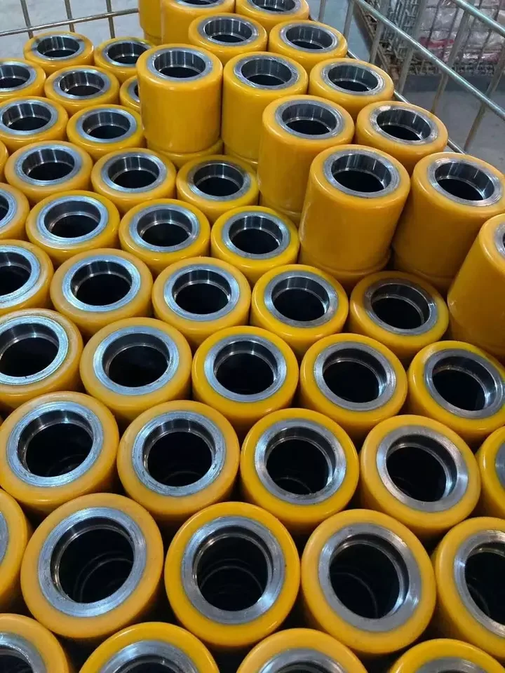 LINDE  85x60/64-20 mm  Truck /Forklift Part No.0039903584   Solid Durable Polyurethane PU Load Roller Wheel