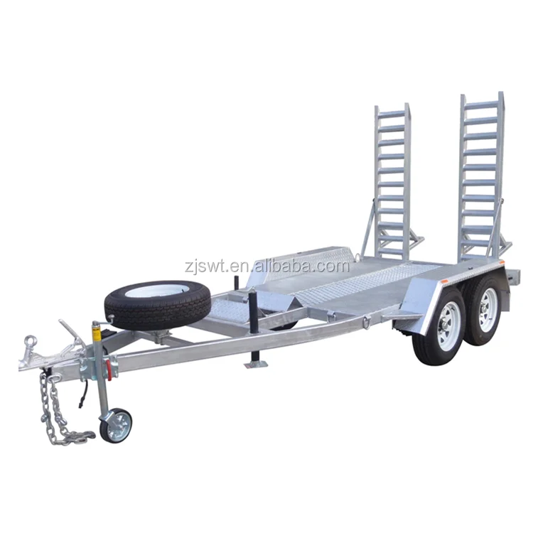 Мини-экскаватор с наклонной конструкцией автомобильный прицеп (внутренний размер 2440x1210 мм)