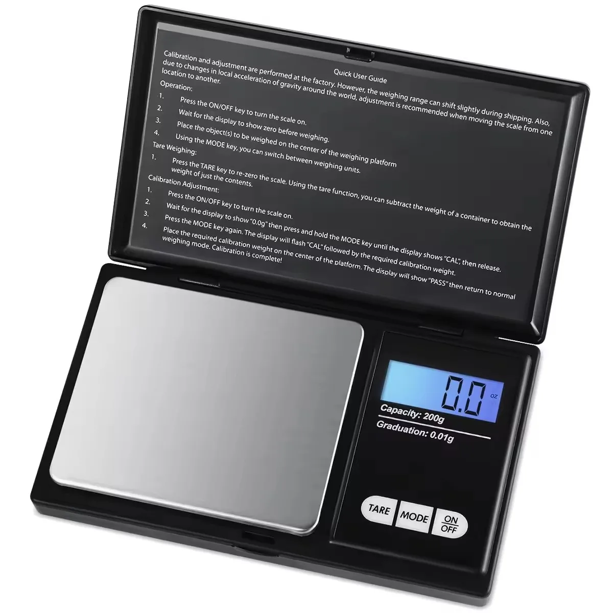 Digital Gold Jewellery Weight Scales 500g 0.01g Diamond Weighing Scale Pocket scale