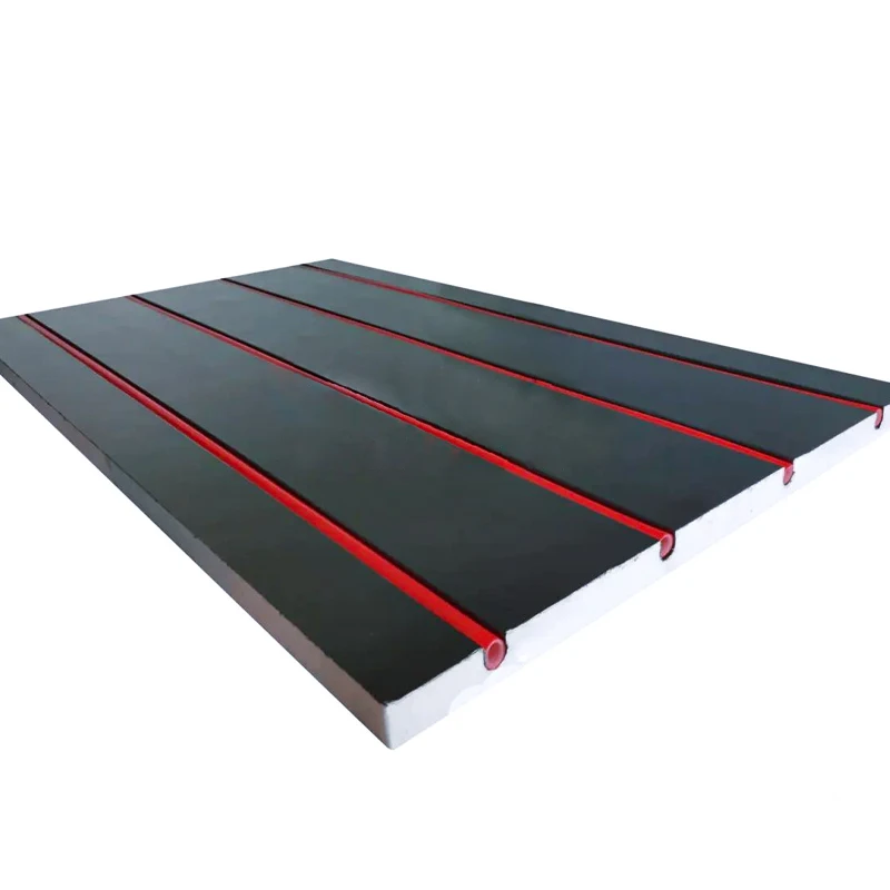 aluminum foil xps insulation board XPS Grooving Aluminum Floor Heating heat resistant insulation foam xpe foam heat insulation