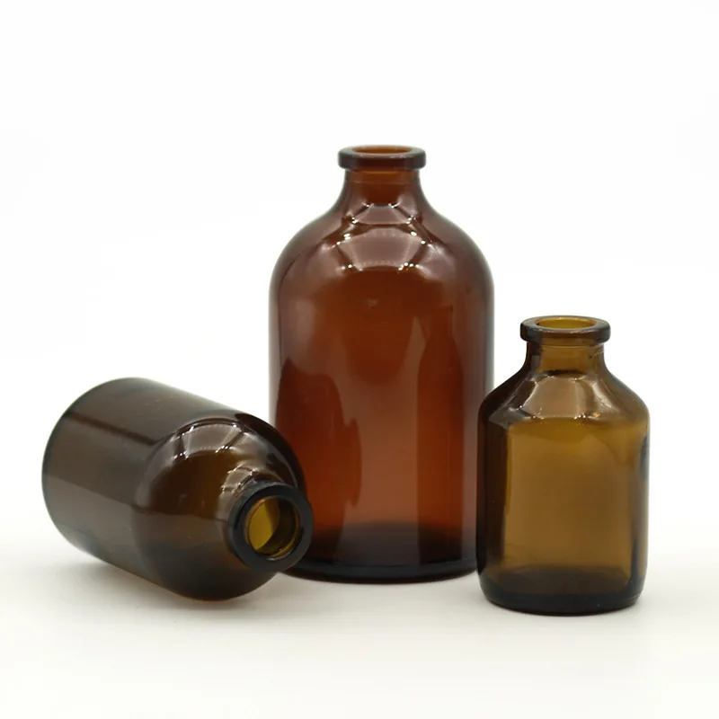 made in China Glass Bottles for Syrup for Pharmaceutical with Amber or Transparent Color use for lyophilized powder