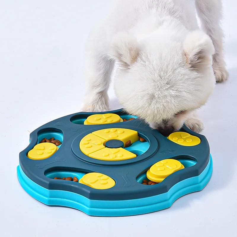2024 Dog Puzzle Toys Interactive Dog Toy for IQ Training Slow Food Dispenser for Funny feeder easy IQ Games christmas Pet Supply