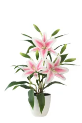 Factory direct sales Artificial potted lily flower lily tiger