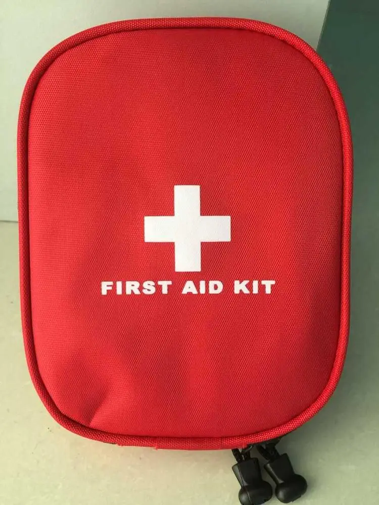 Traveling medical Suspensible/Hanging First Aid Zipper Pouch with Wearable Belt, Handle as truama bag OEM and Factory Price