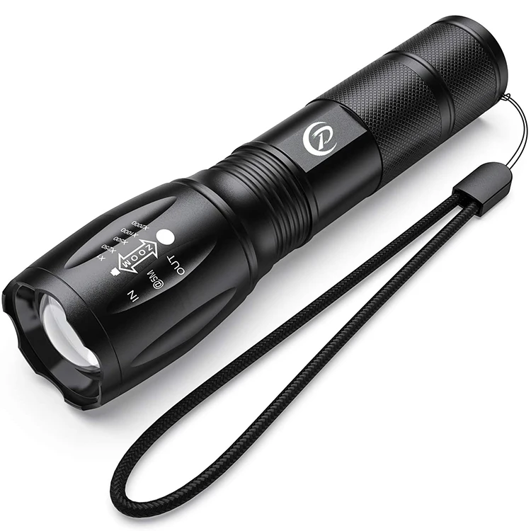 
 Светодиодный тактический фонарик высокой яркости XML T6, светодиодный фонарик, портативный уличный водонепроницаемый фонарик, масштабируемый фонарик  