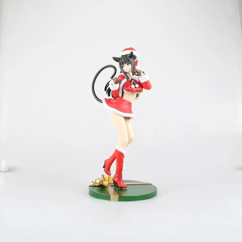 2022 best selling 25cm Alphamax Tony Christmas Eve gift Christmas Cat Noel boxed hand-made doll ornaments