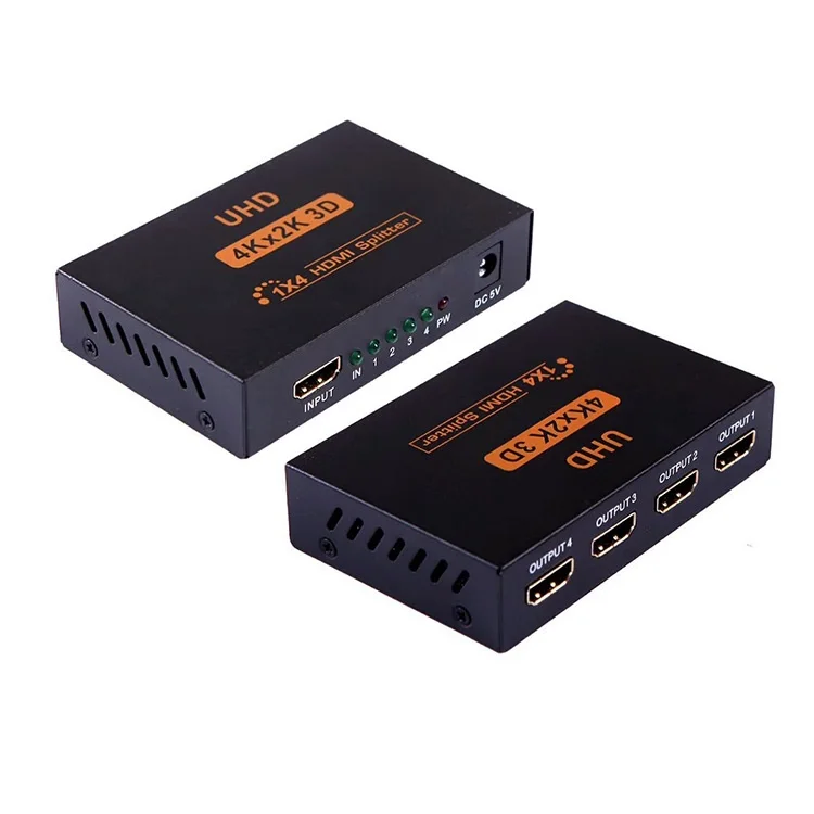 4K HDMI-совместимый сплиттер 1x4 Full HD 1080P видео переключатель 1 в 4 выхода усилитель адаптер для HDTV DVD PS3 Xbox
