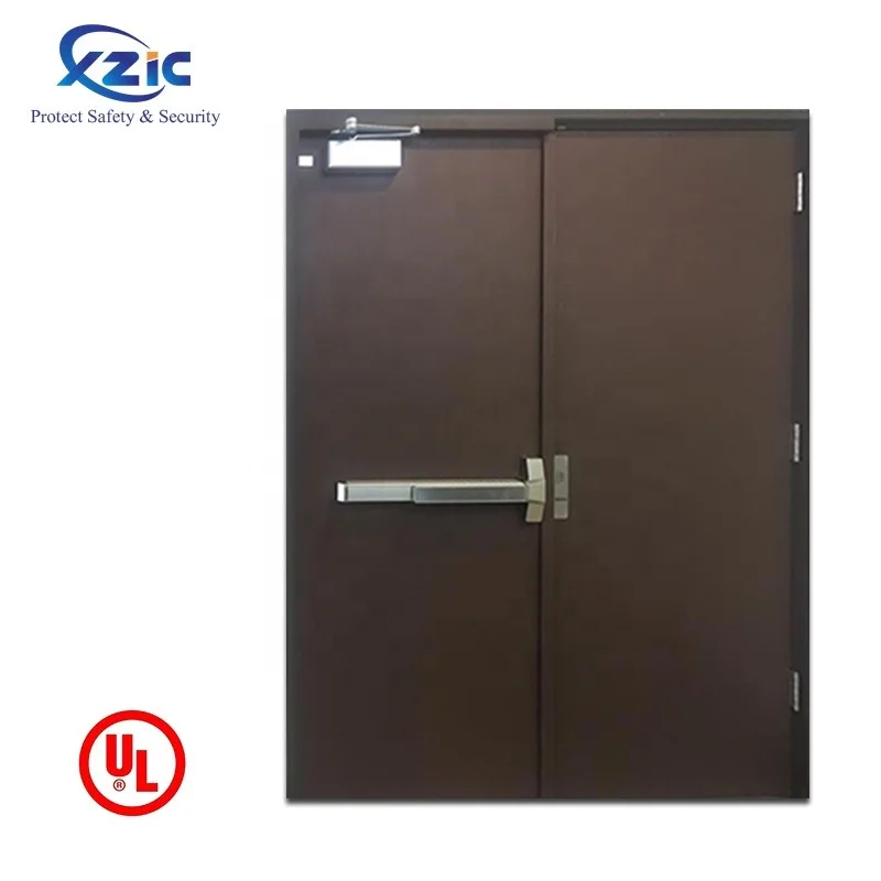UL 3 Hours Fire Rated Steel Doors Professional Manufacturer Internal Proof Door Acoustic