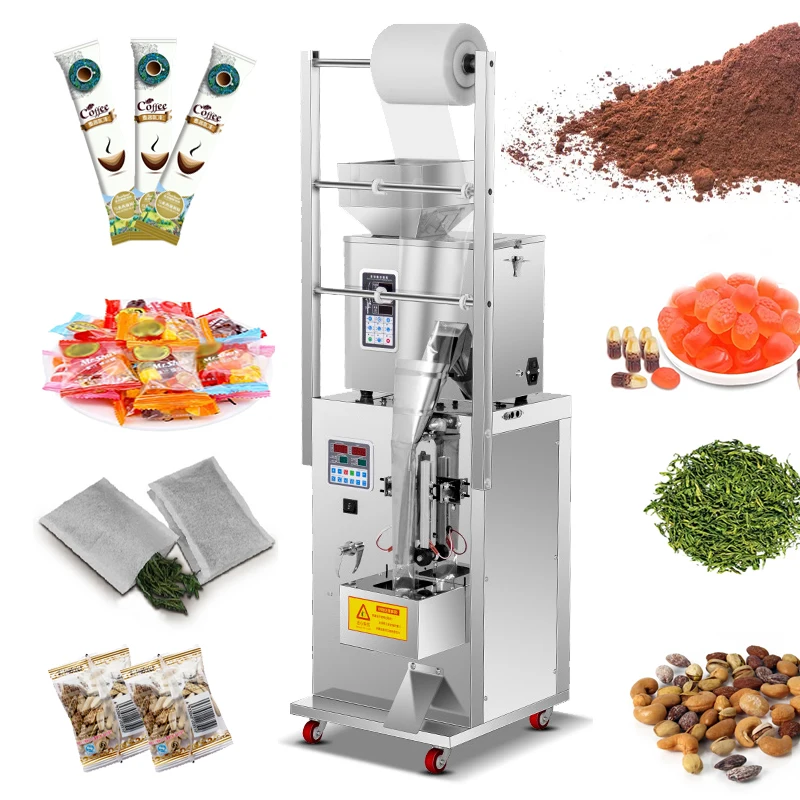 Automatic small vertical food packing machine coffee powder filling bags sachet packaging machine for small business