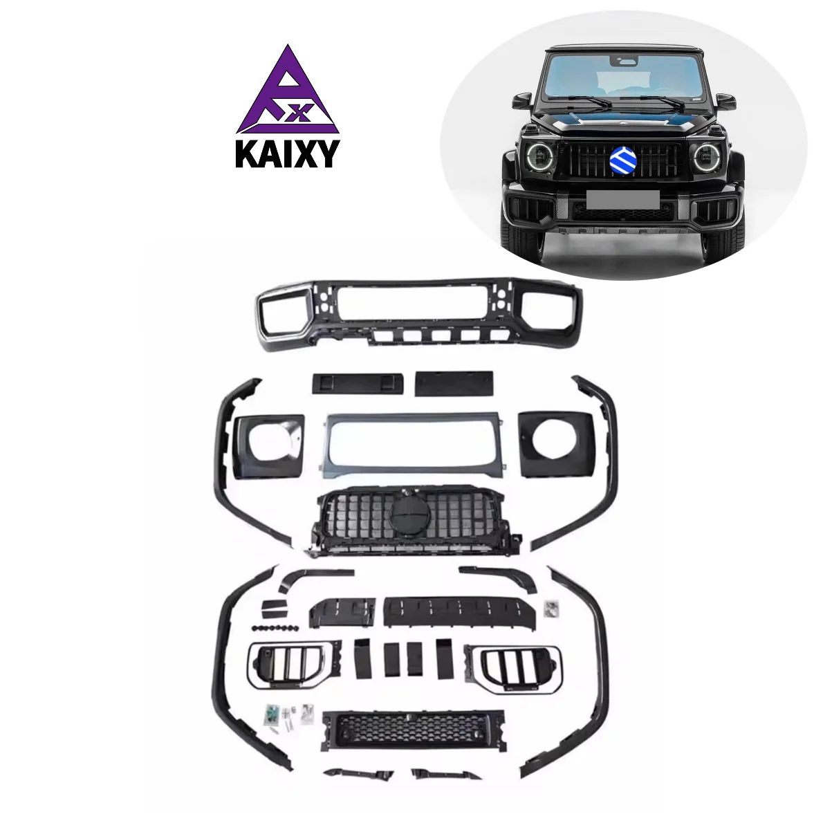 W465 Front Bumper Kit For Mercedes Benz G Class W464 Upgrade W465 G63 AMG Body kit