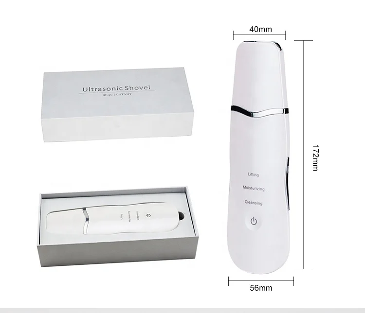 Cheaper Best Price Face Skin Peeling USB Chargeable Ultrasonic Skin Scrubber Machine For Home Use