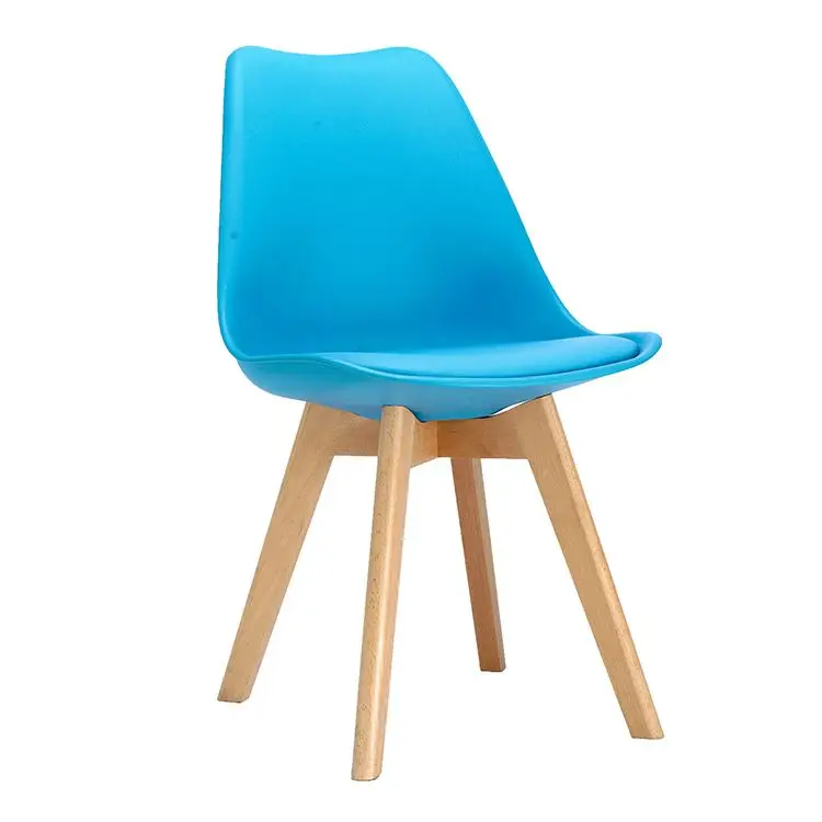 wholesale factory direct cheap furniture chairs soft cushion comfortable fashion style classic dining plastic chair