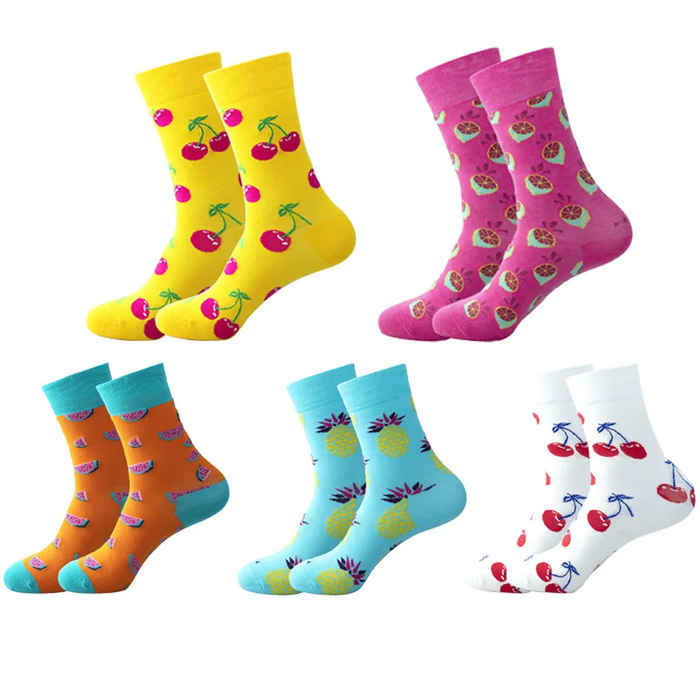 
fashion happiness socks custom made colorful cotton bamboo fancyed cool bright colored business mens dress socks for men 