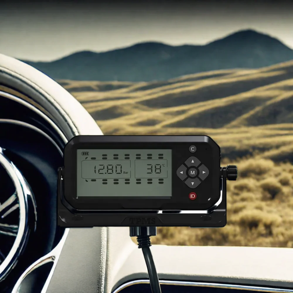 Universal Truck Tpms Tire Pressure Monitoring Truck Fleet Tpms Tire Pressure Sensor With Wholesale Price