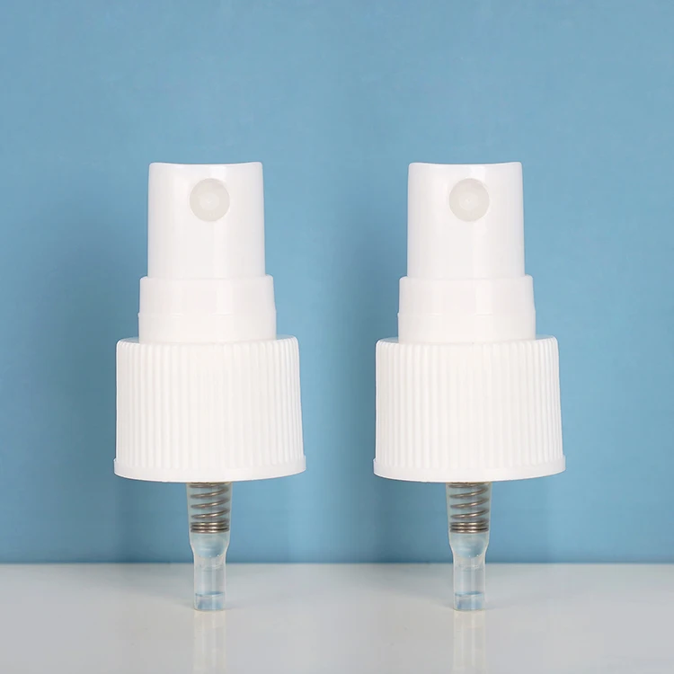 Custom Capacity 50ml 100ml White Matte Pet Plastic Cosmetic Packaging Fine Mist Spray Bottle