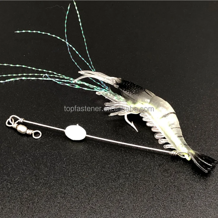 High Simulation Lure Soft Prawn bait Shrimp Fishing Lure